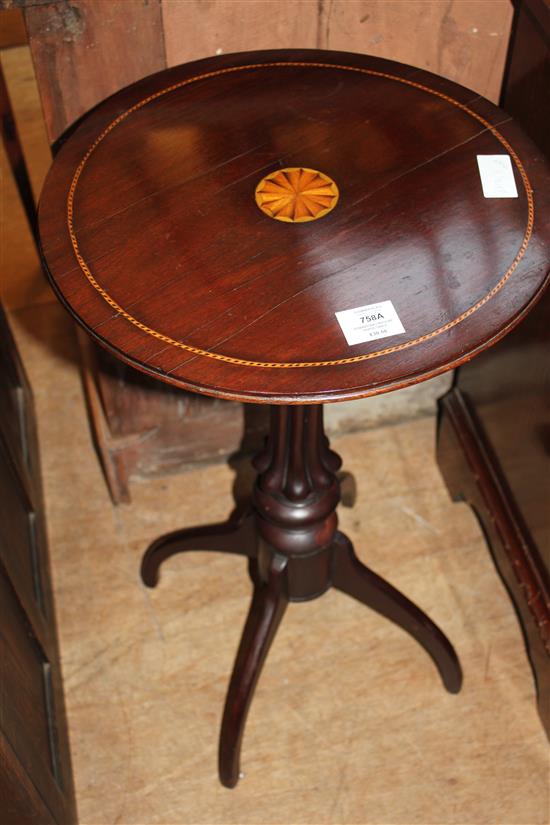 Edwardian circular tripod table